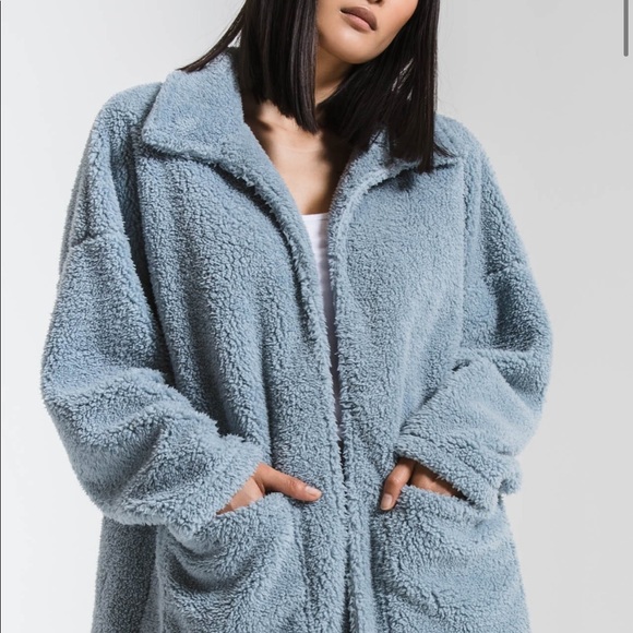 Sherpa Teddy Bear Coat - Picture 3 of 8